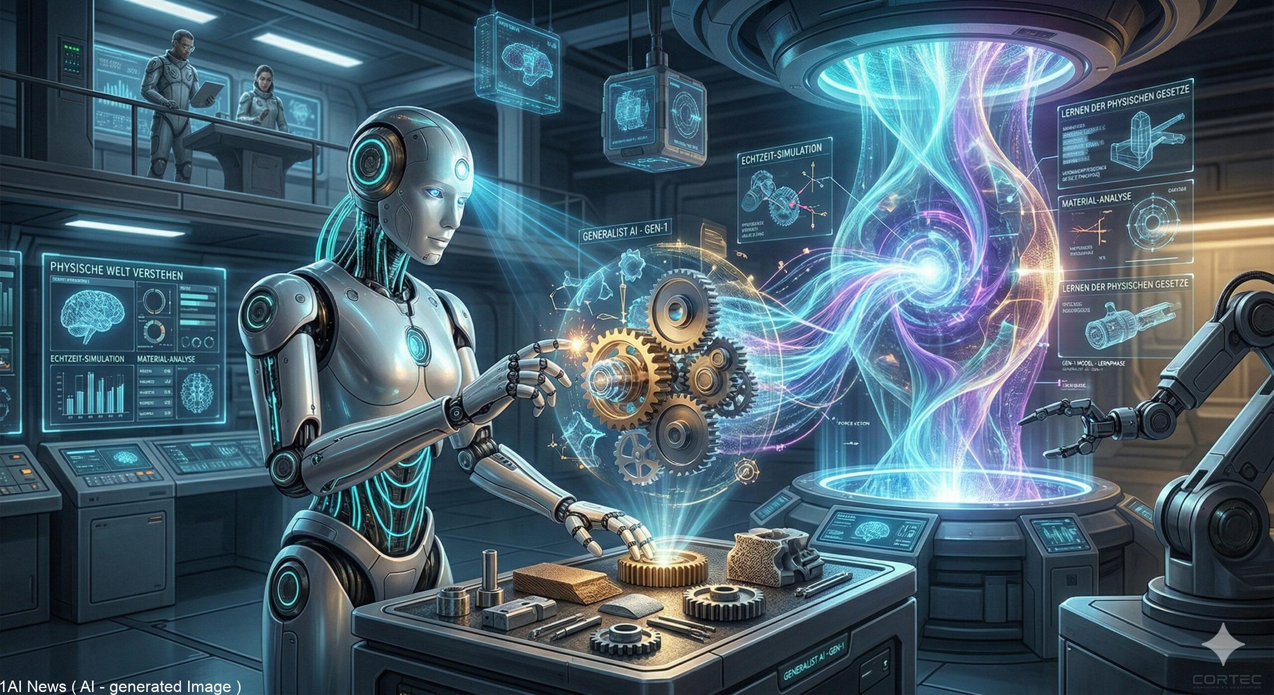 via roboticsandautomationnews.comGeneralist AI präsentiert neues Modell GEN-1 für vielseitige physische KI